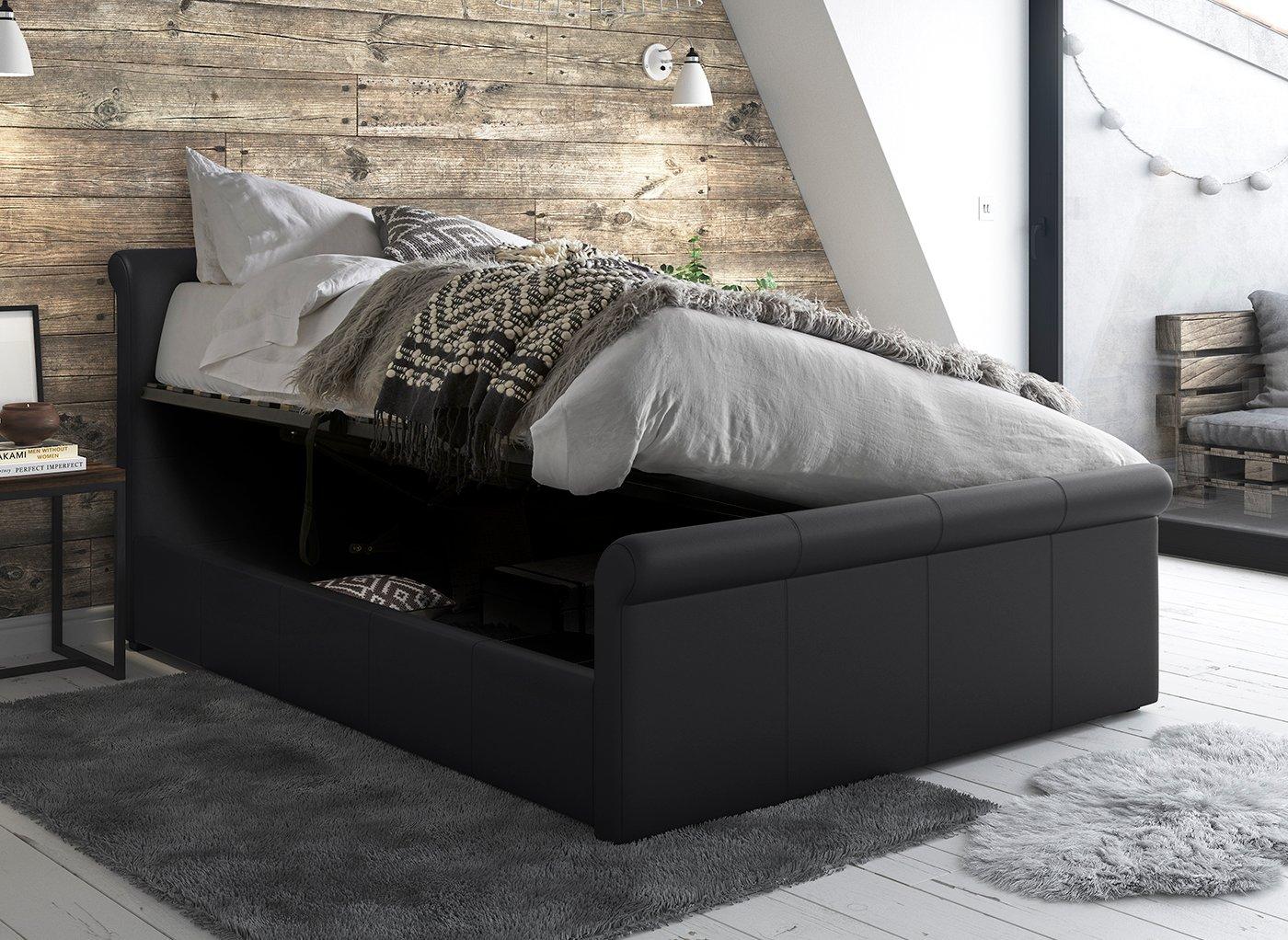 Wilson Upholstered Ottoman Bed Frame