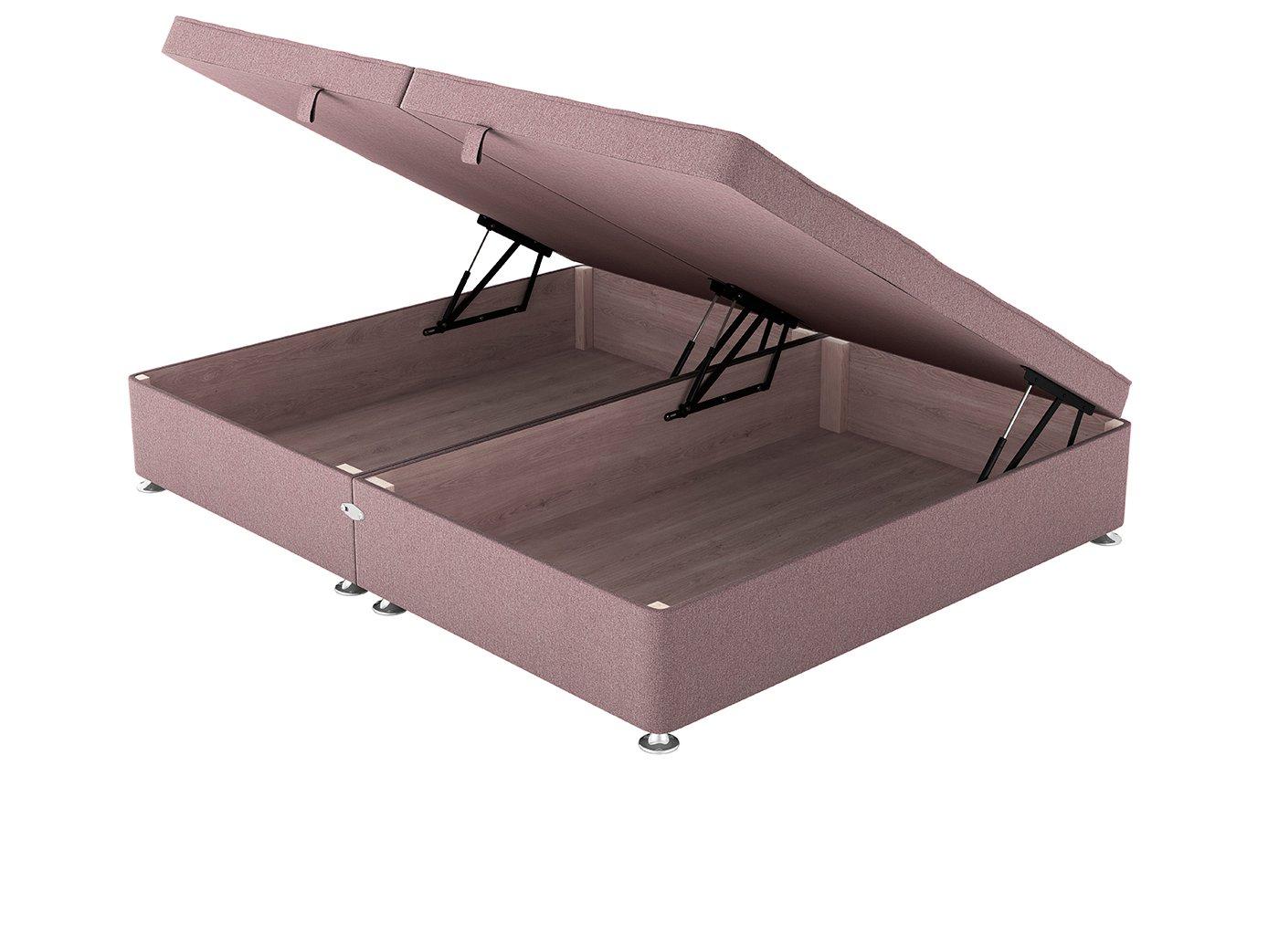 Therapur Sk Ottoman Base Only Tweed Blush 6 0 Super King Size