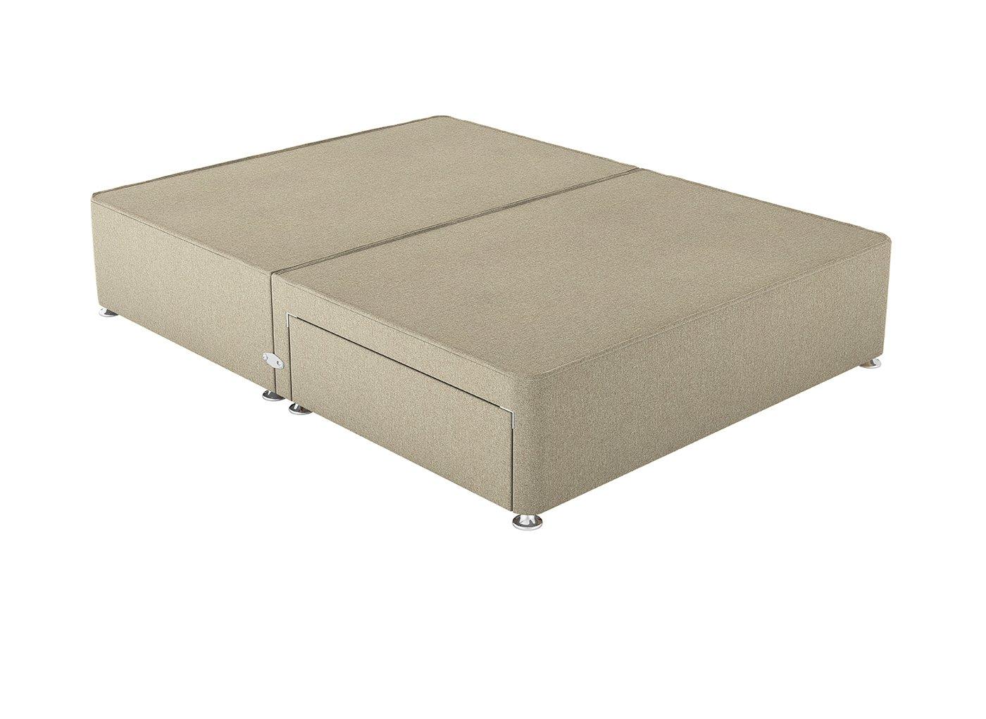 Therapur D P T 2 Drw Leg Base Only Tweed Biscuit 4 6 Double