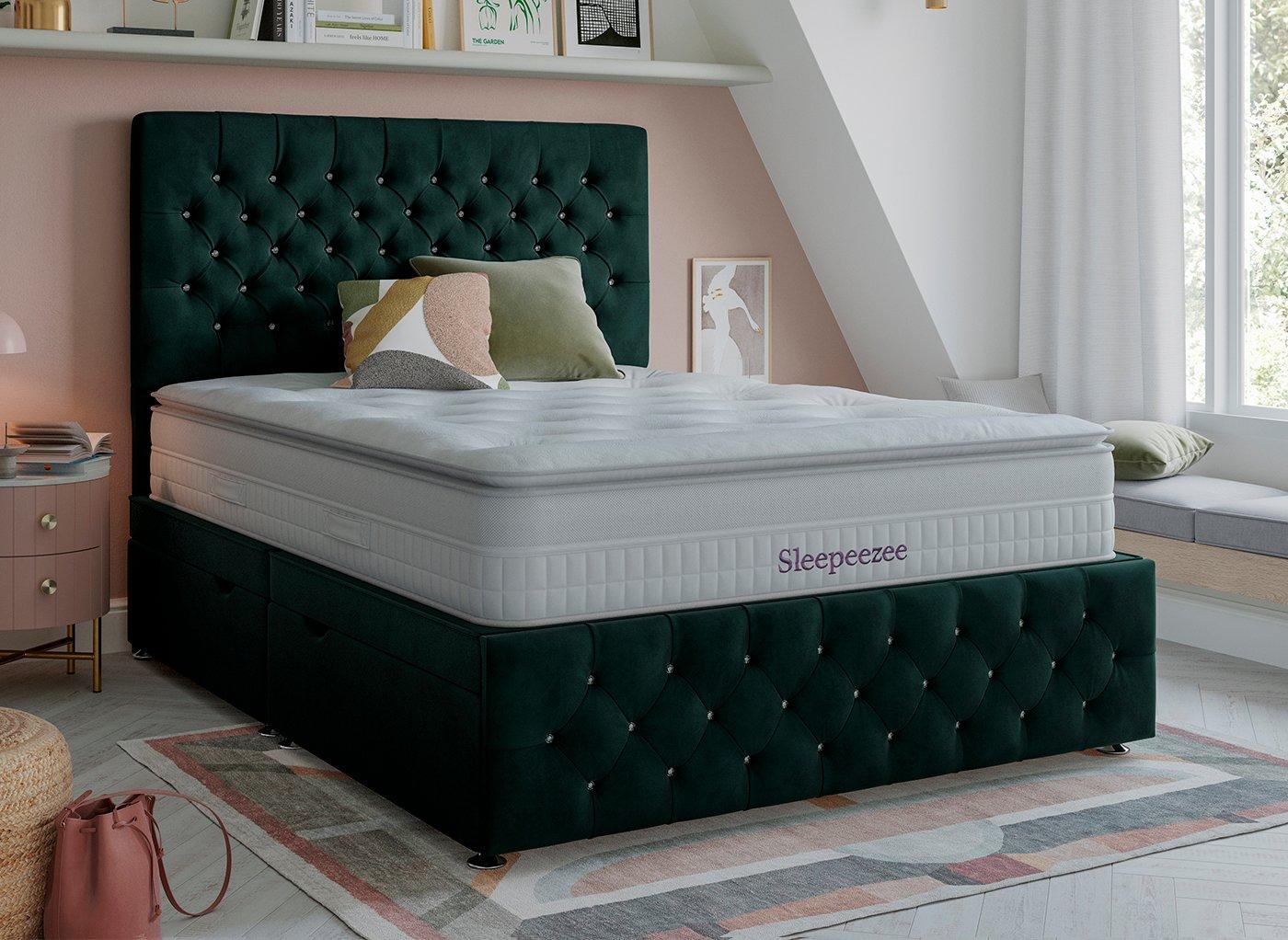 Sleepeezee Messina Ottoman Divan Bed Base Dreams