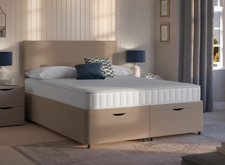 Lifestyle image of the workshop ottoman divan bed base