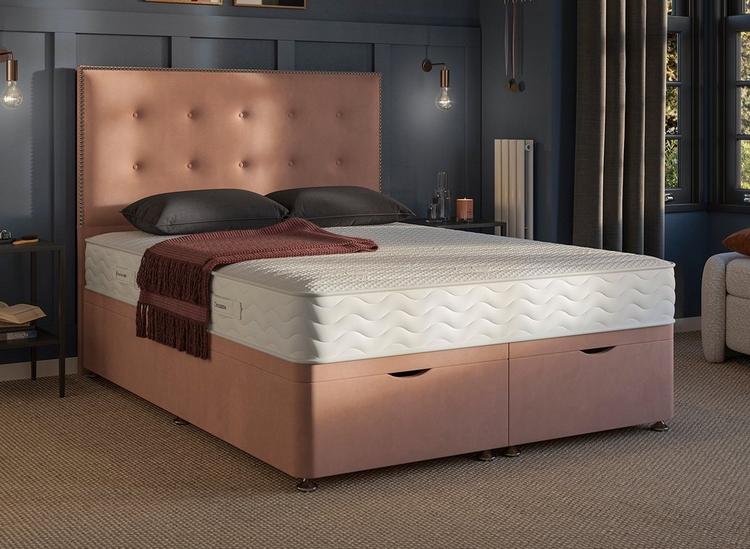 King size ottoman on sale divan bed base