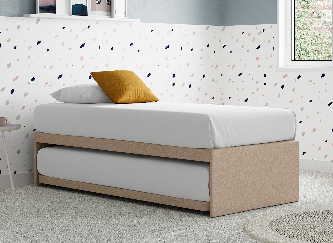 Sealy king store single trundle bed