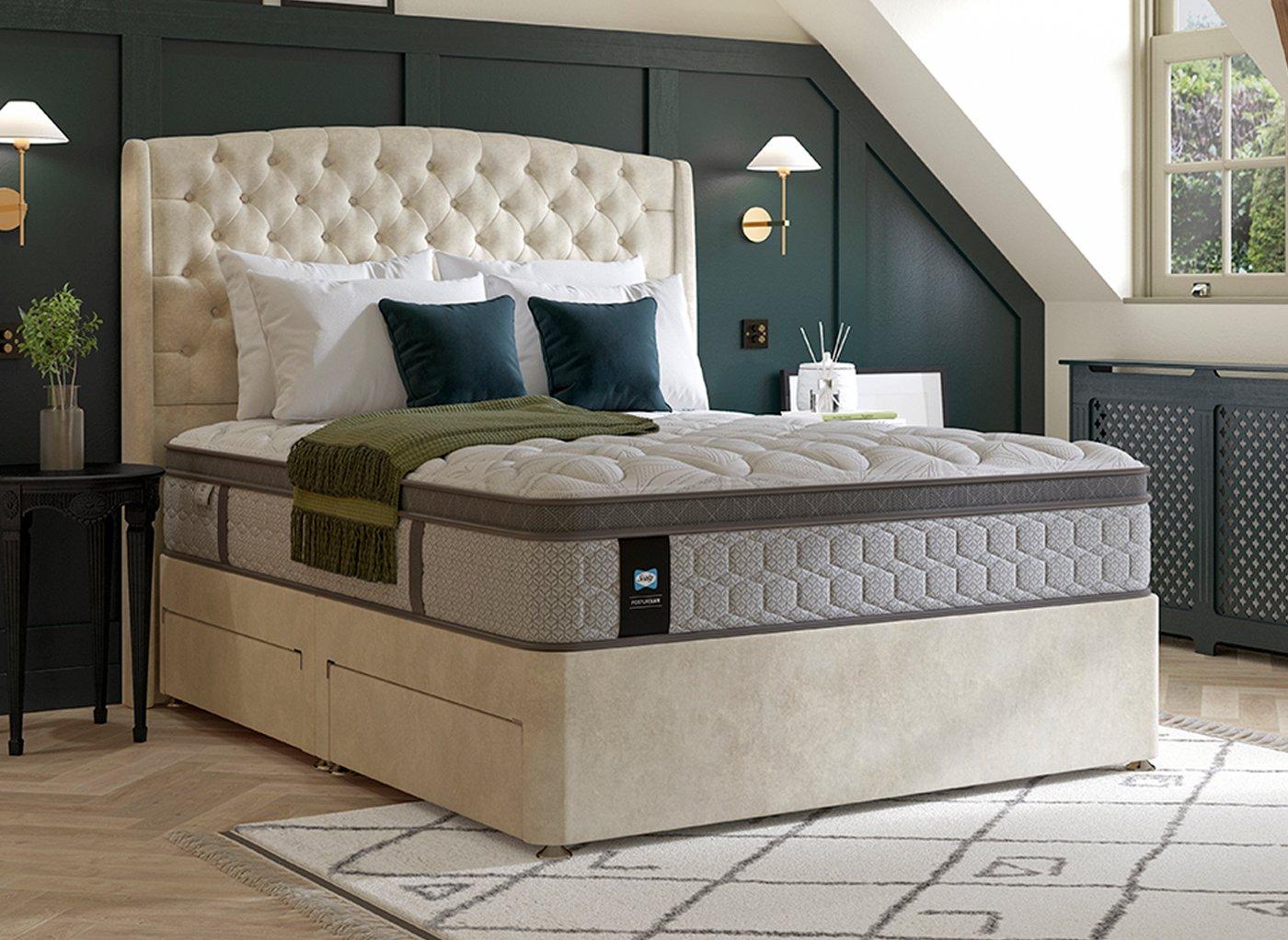 Sealy posturepedic bijou hybrid king deals mattress with adjustable base set