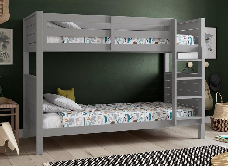 rooms to go bunk beds white