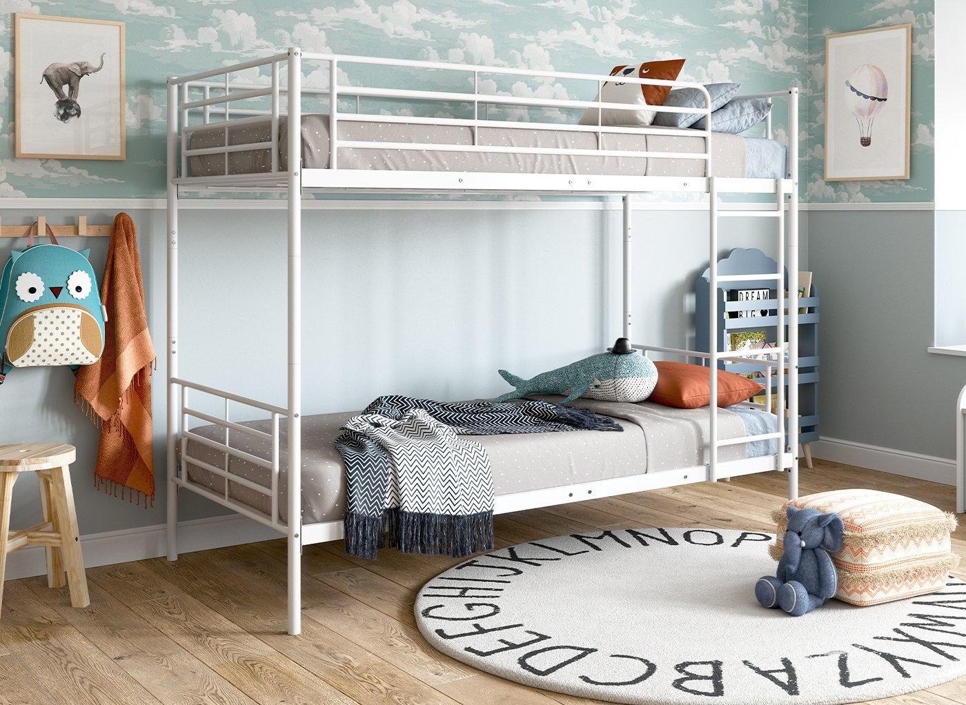 kids metal bunk beds