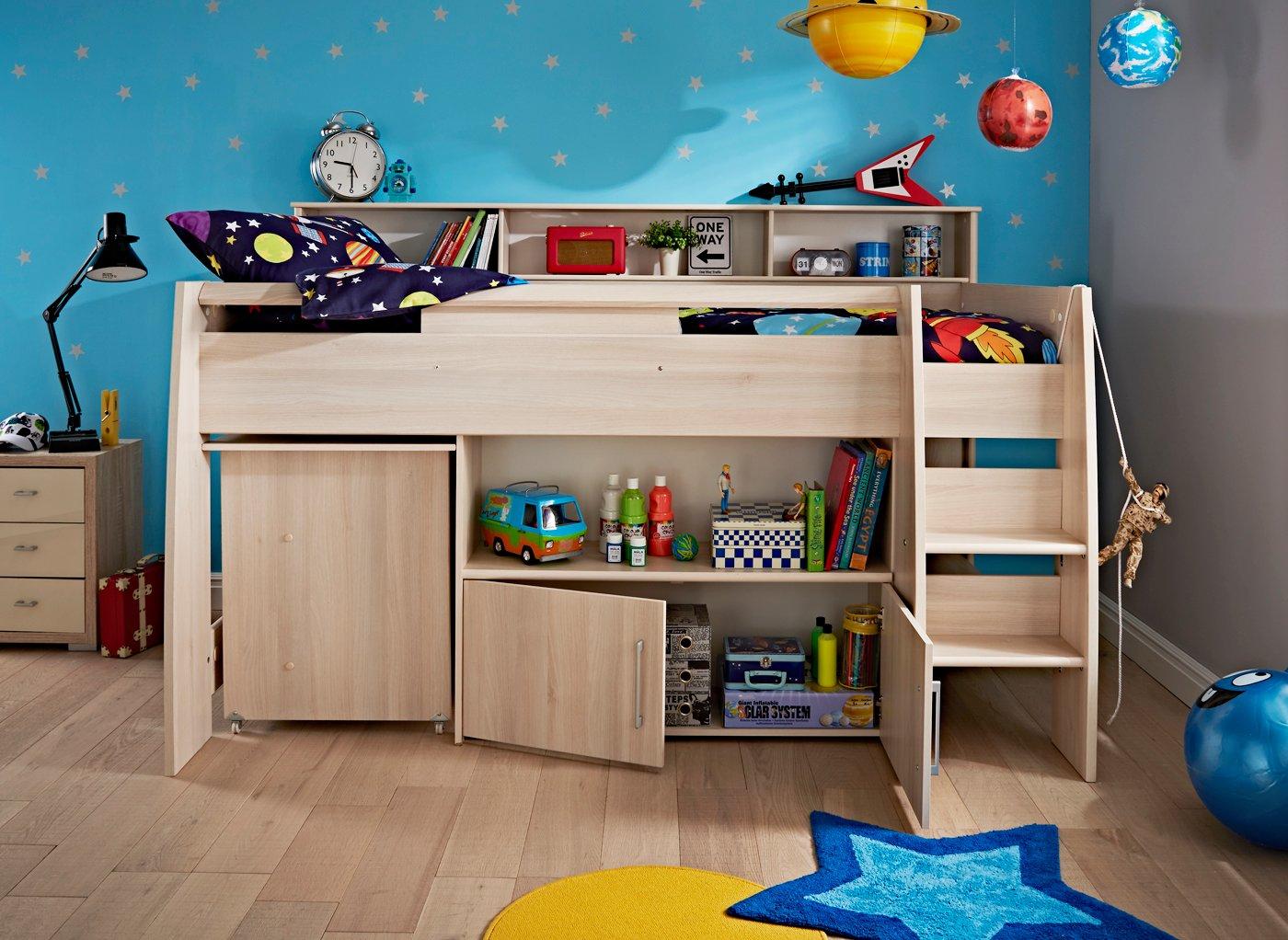 double bed mid sleeper bed