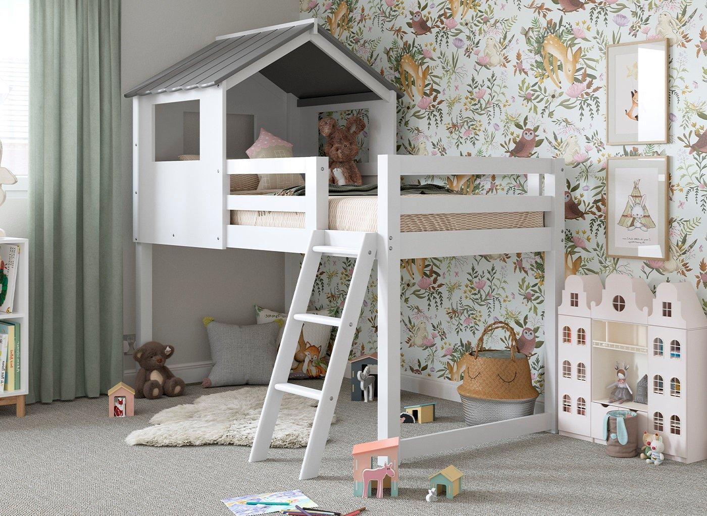 kids house bunk bed