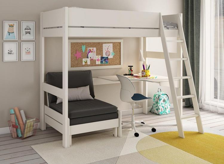 Anderson Desk High Sleeper With Chair Dreams