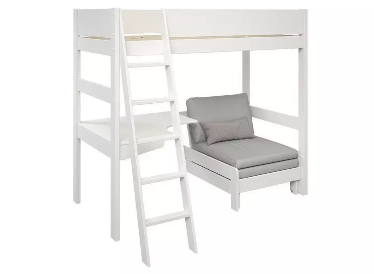 Anderson Kids Wooden High Sleeper with Chair Desk Dreams