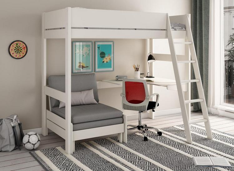 Kids high shop sleeper with desk