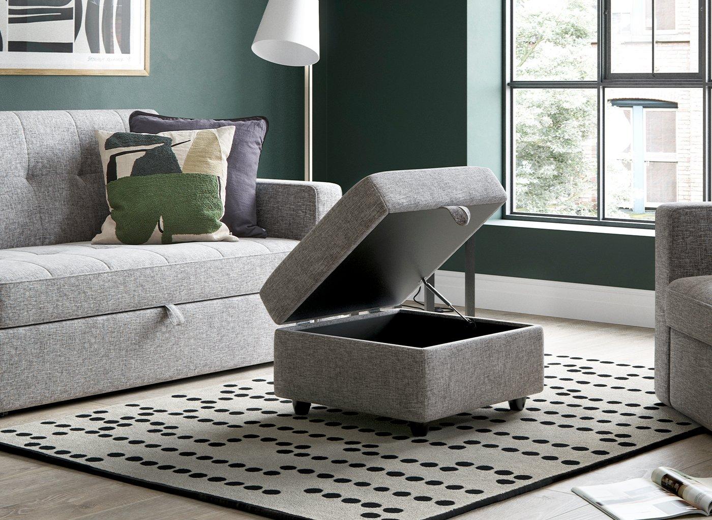 Haze Ottoman Footstool Dreams