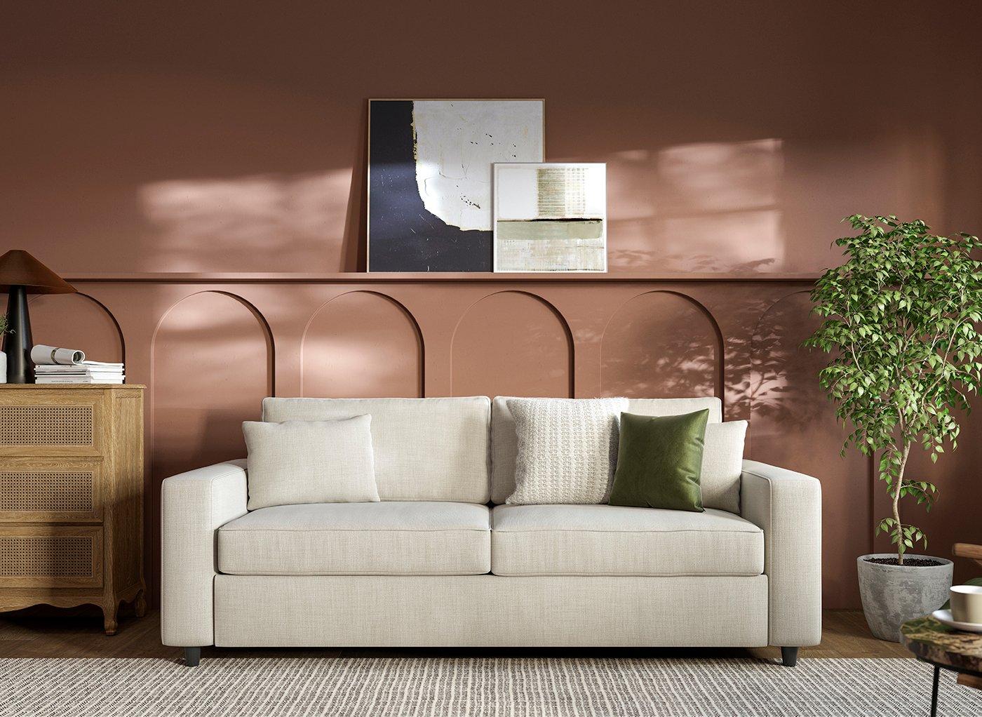 Elba 3-Seater Pull-Out Sofa Bed