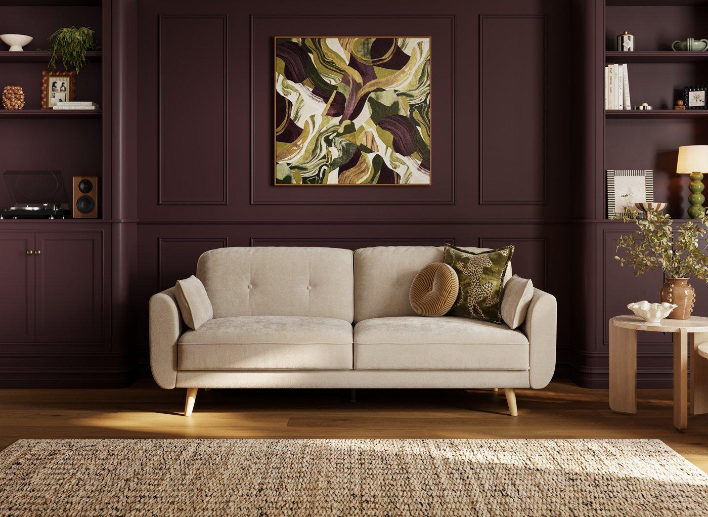 Ballymena 3-Seater Clic-Clac Sofa Bed