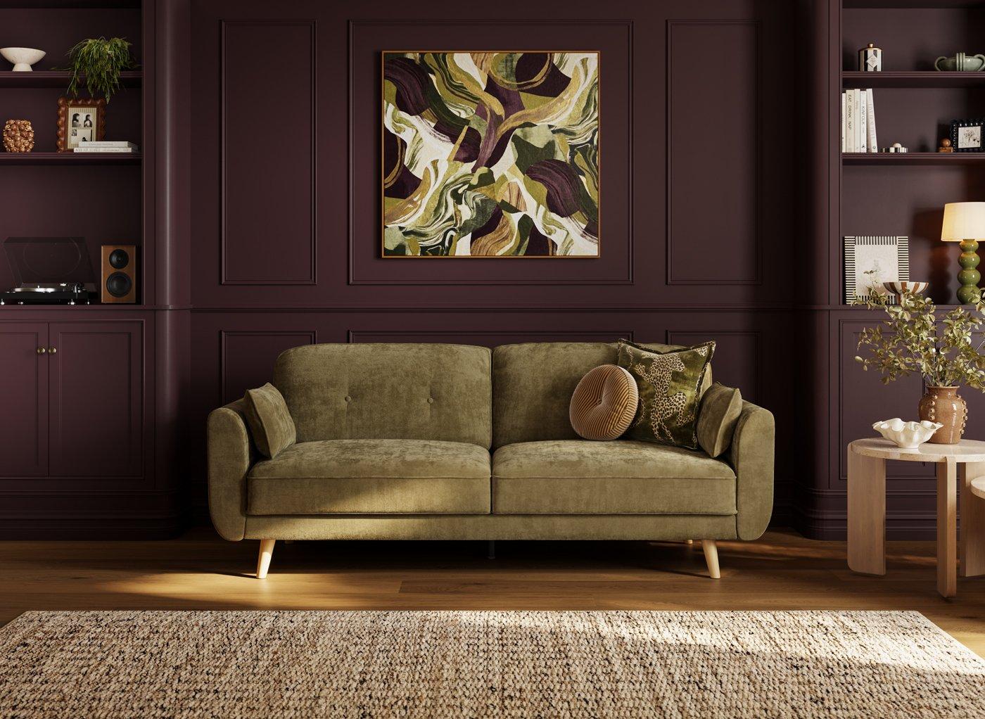 Ballymena 3-Seater Clic-Clac Sofa Bed