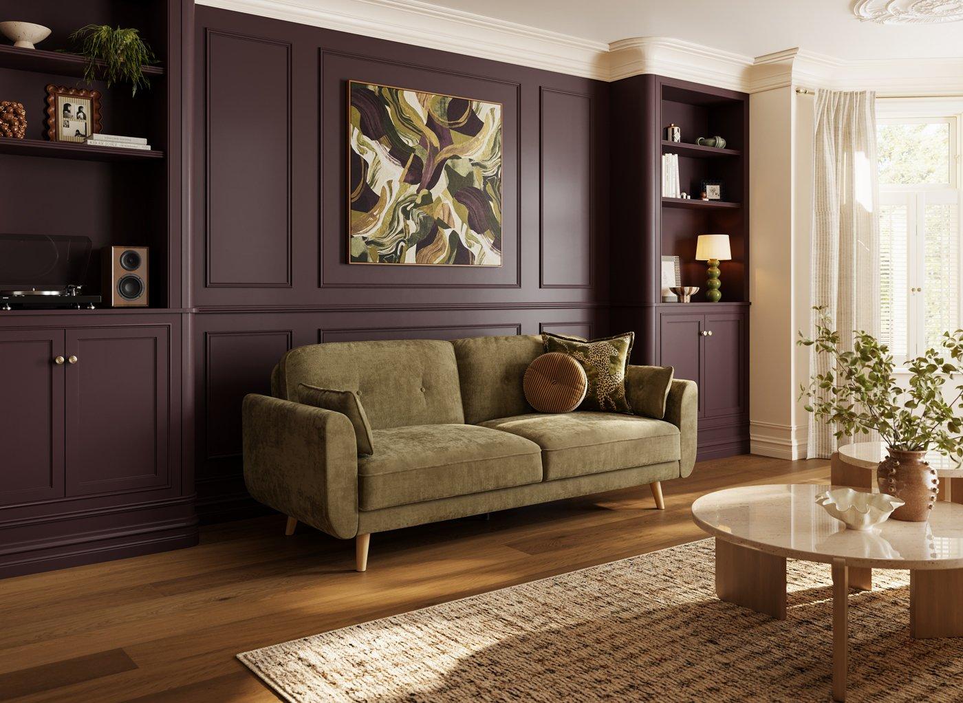 Ballymena 3-Seater Clic-Clac Sofa Bed