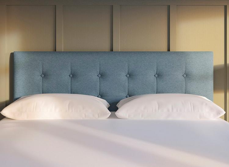 Lifestyle image of the Fairfield headboard