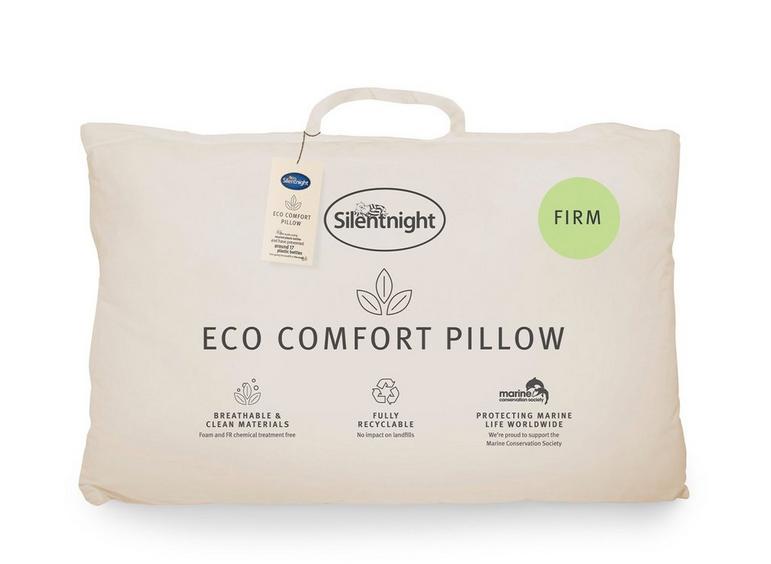 Silentnight Eco Comfort Pillow Comfort Grade Material Size