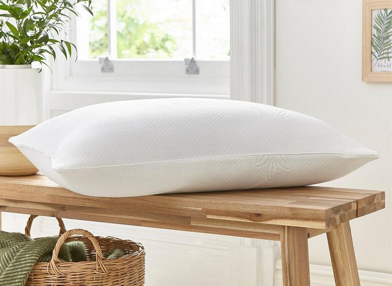 Silentnight Eco Comfort Pillow Comfort Grade Material Size