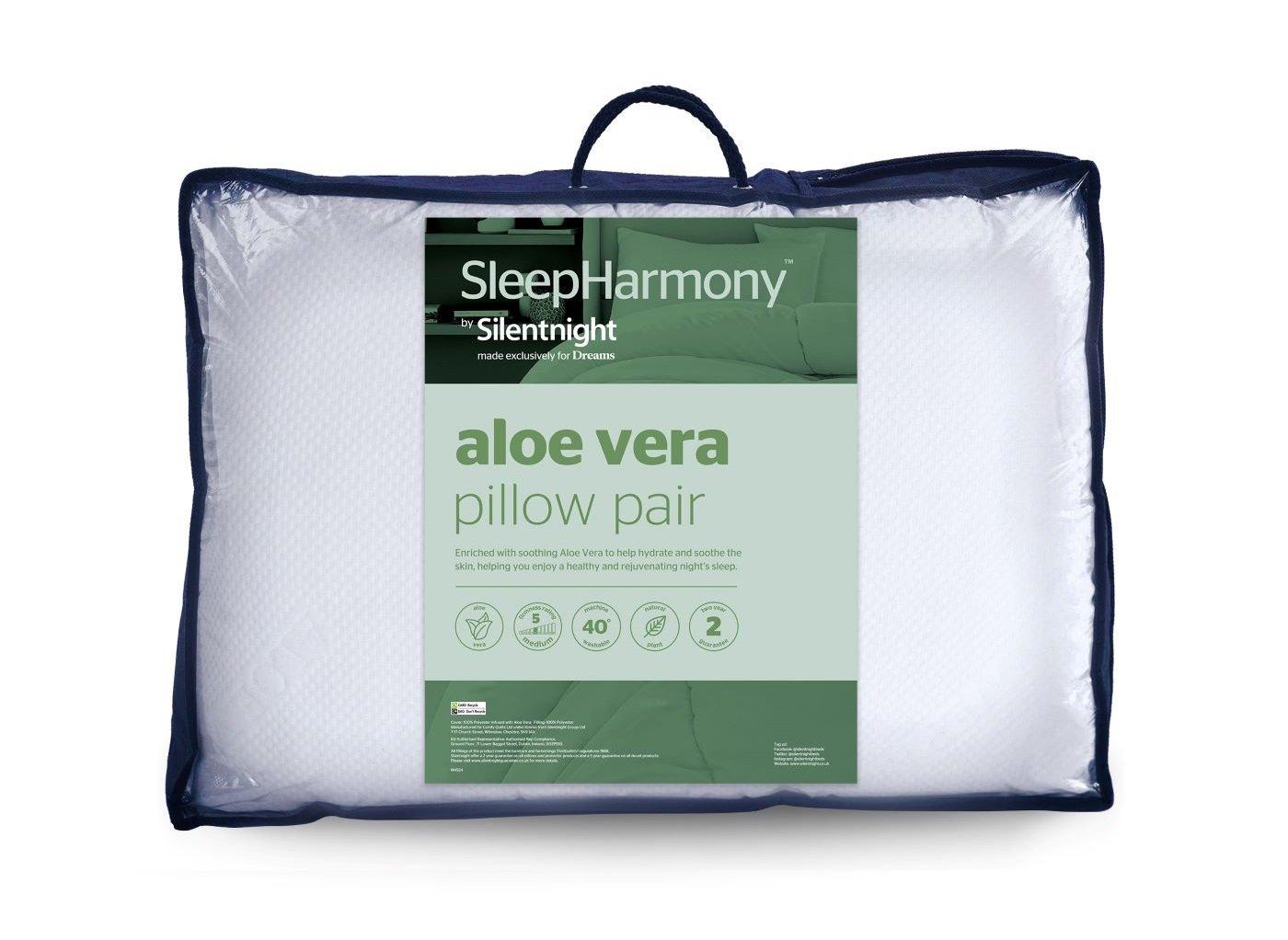SleepHarmony™ Aloe Vera Pillow Pair