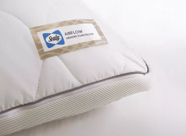 Sealy Airflow Memory Foam Pillow Dreams