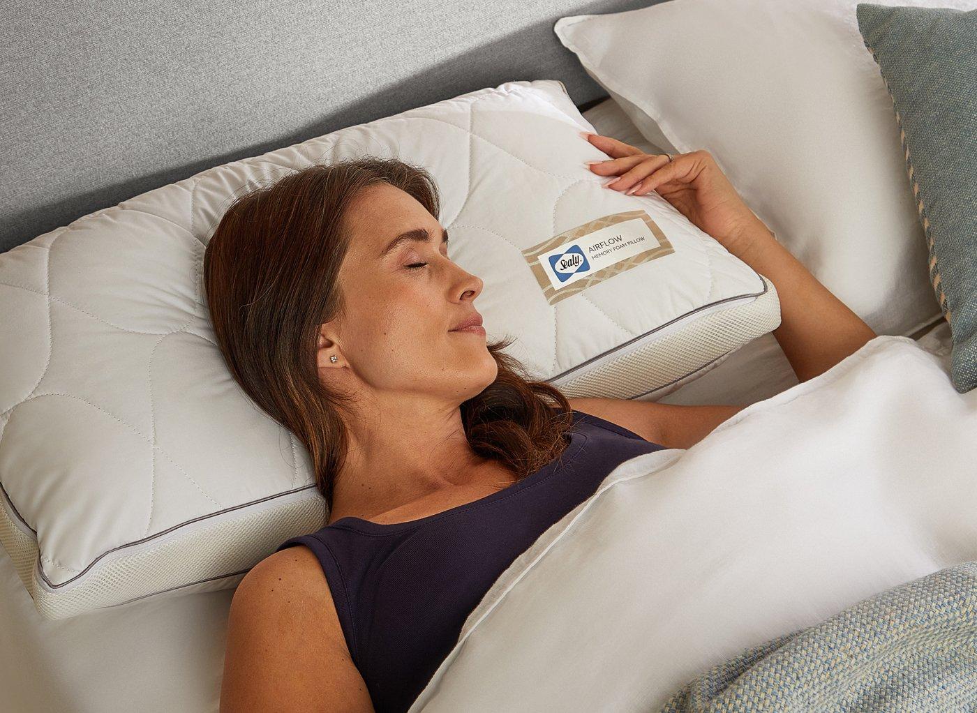 Sealy Airflow Memory Foam Pillow Dreams
