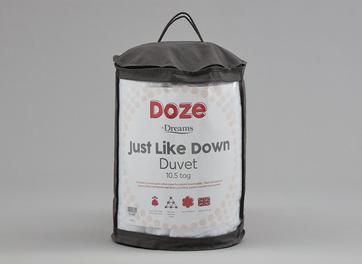 Doze Just Like Down 10.5 Tog Duvet
