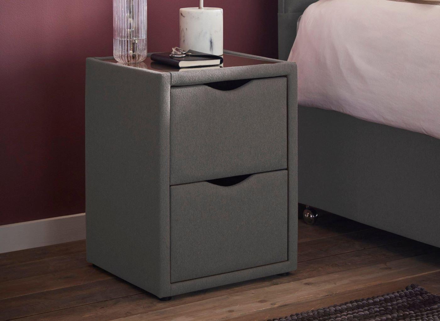 Luxury Upholstered Bedside Table