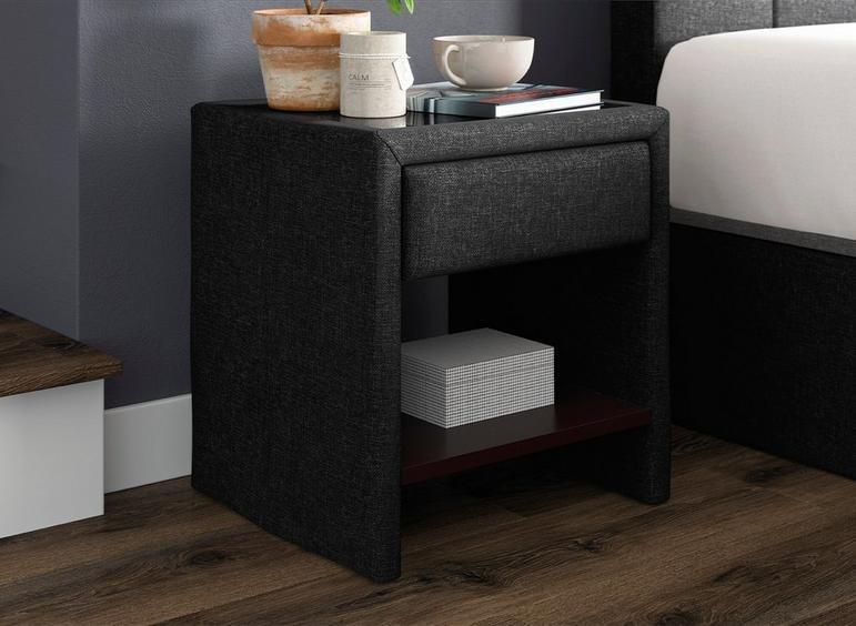 Harrow Upholstered Bedside Table
