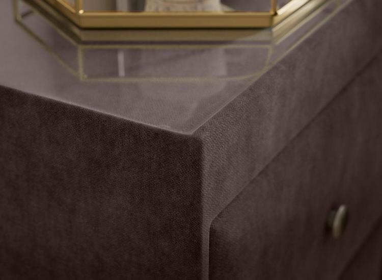 

Kimberley Upholstered Bedside Table image 2