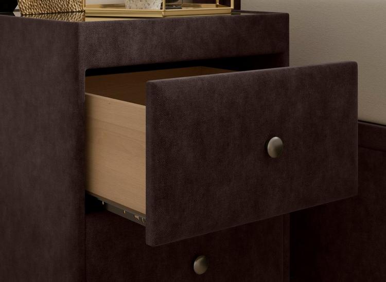 

Kimberley Upholstered Bedside Table image 4