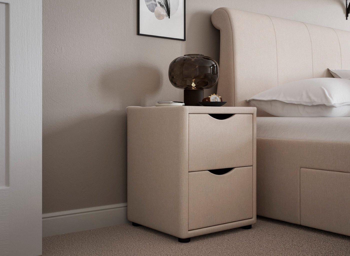 Lucia / Wilson Upholstered Bedside Table