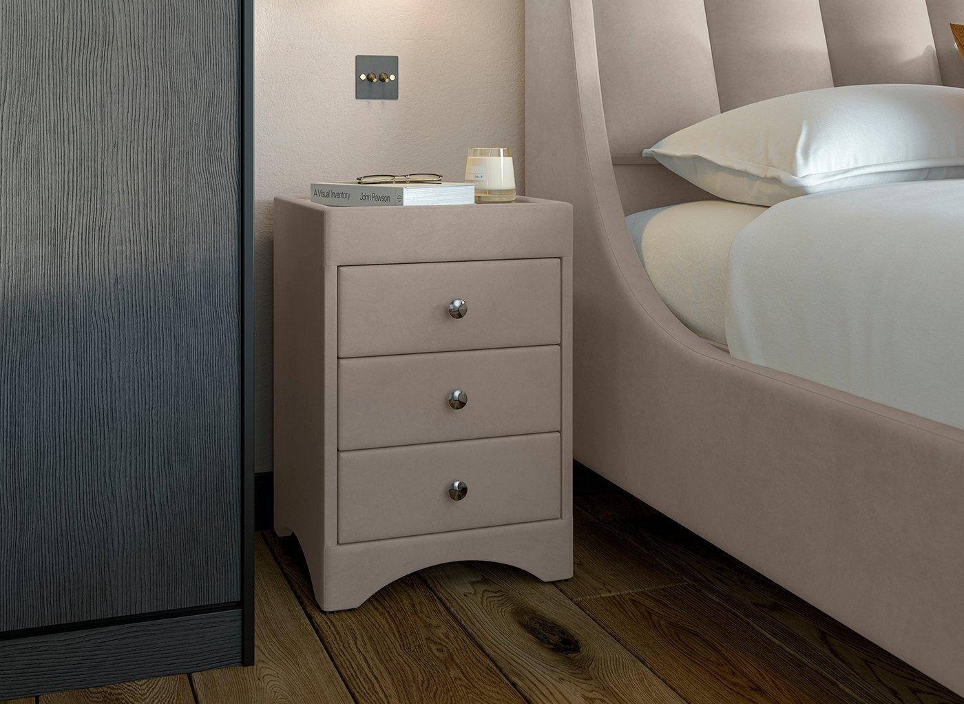 Camden / Enzo Upholstered Bedside Table