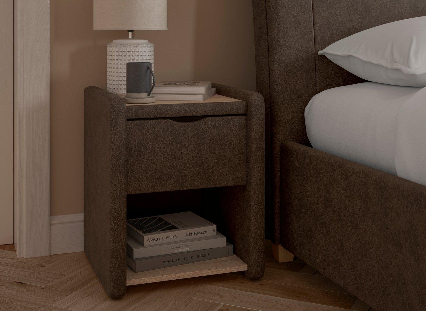 Delaware Upholstered Bedside Table