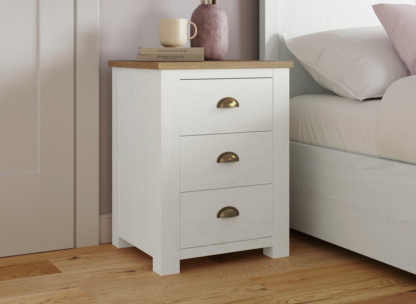 Fairbourne Wooden Bedside Table