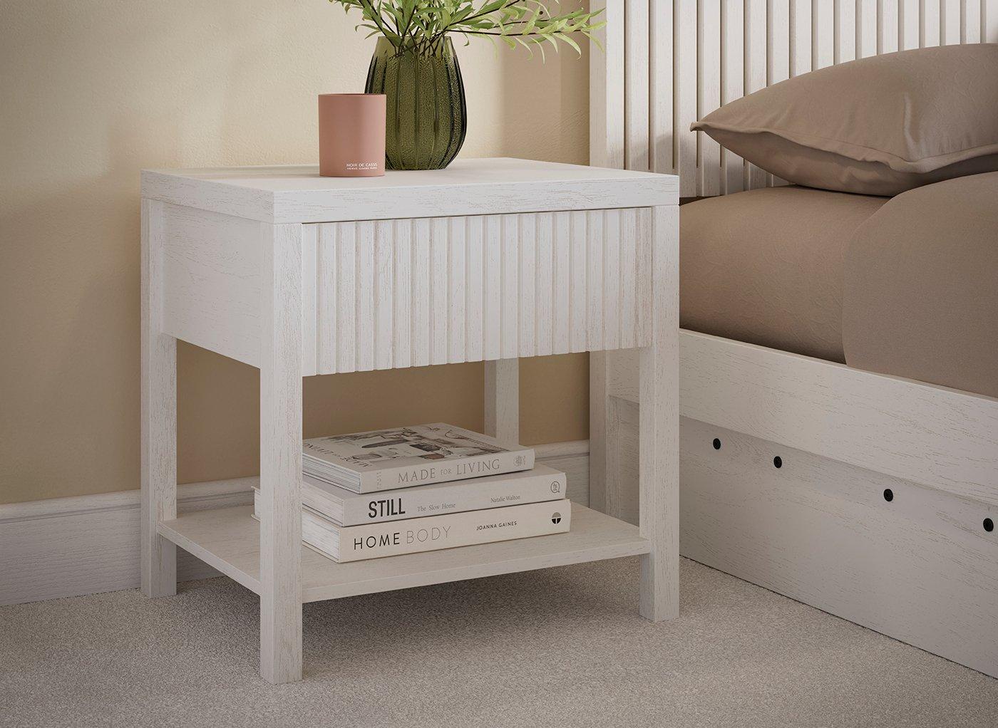 Hayden Wooden Bedside Table