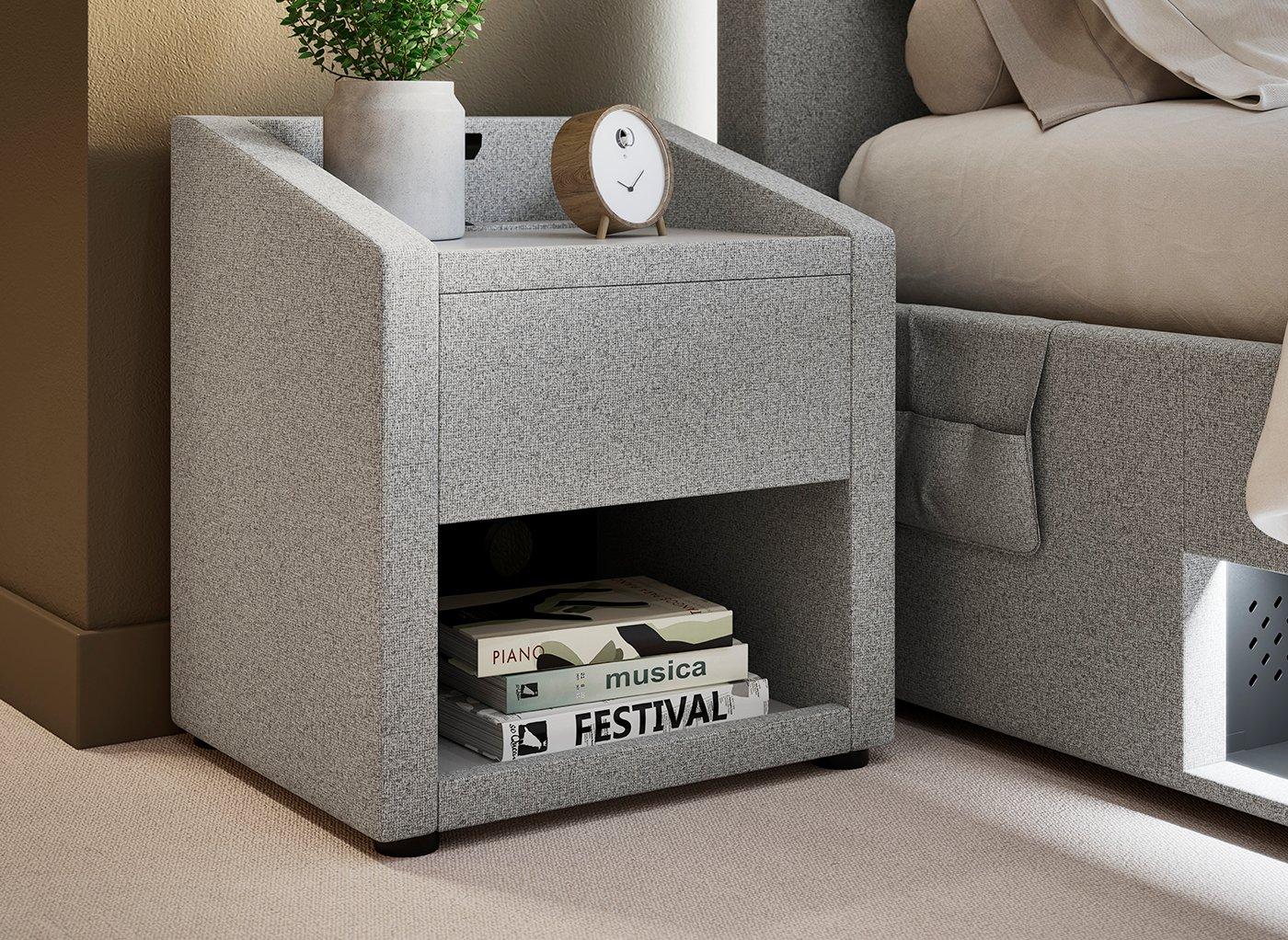 Quantum USB Charging Bedside Table