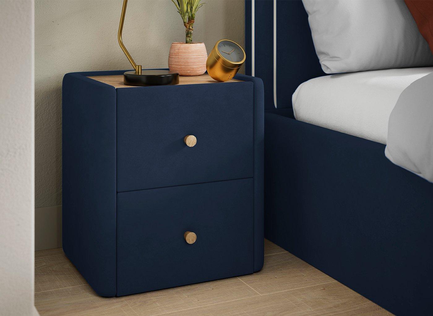 Silentnight Harry Upholstered Bedside Table