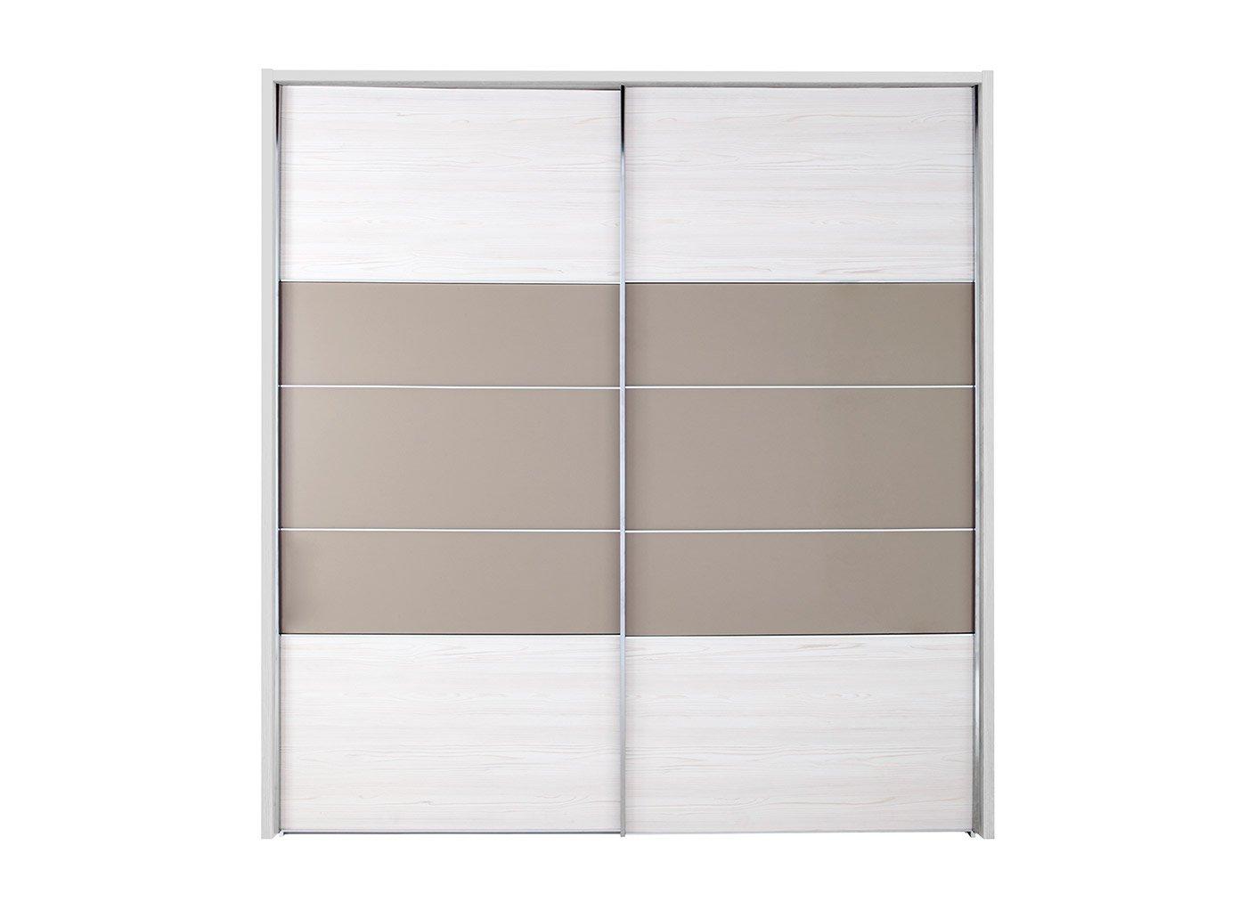 Fiji 2 Door Sliding Wardrobe Polar & Sahara – Large (£1,499 ...