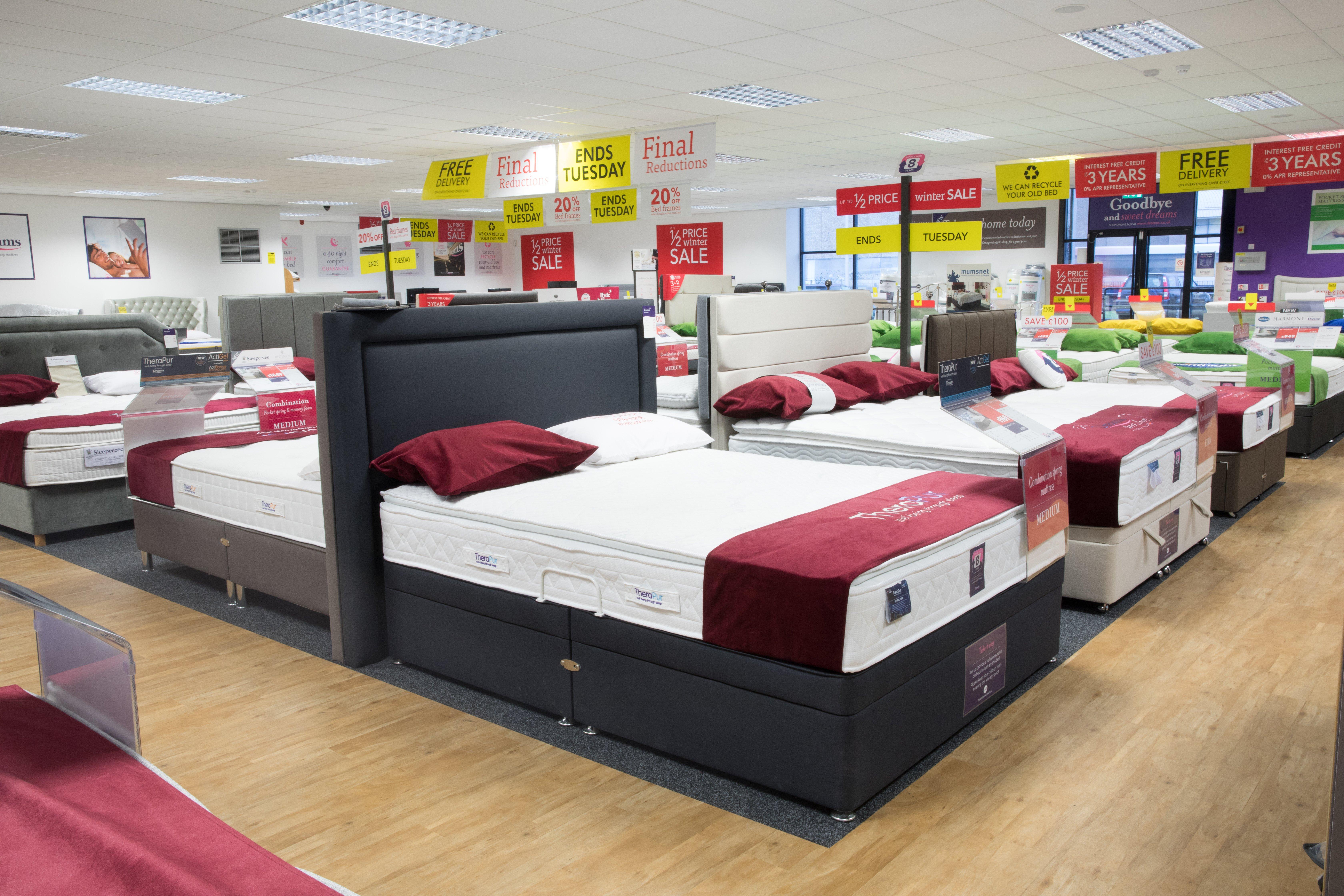 Dreams Store in Inverness Beds, Mattresses & Furniture Dreams