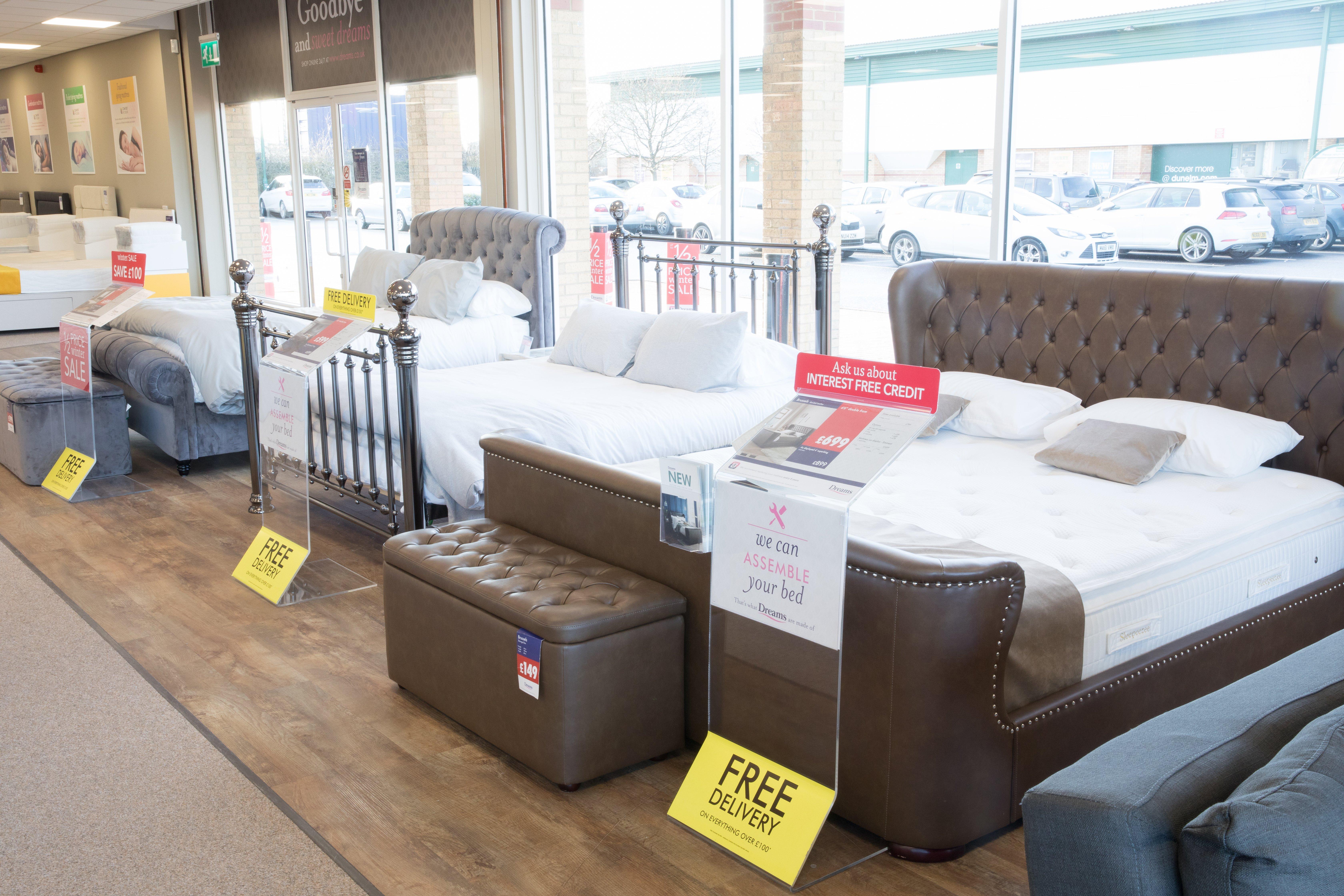 Dreams Store in StocktononTees Beds, Mattresses & Furniture Dreams