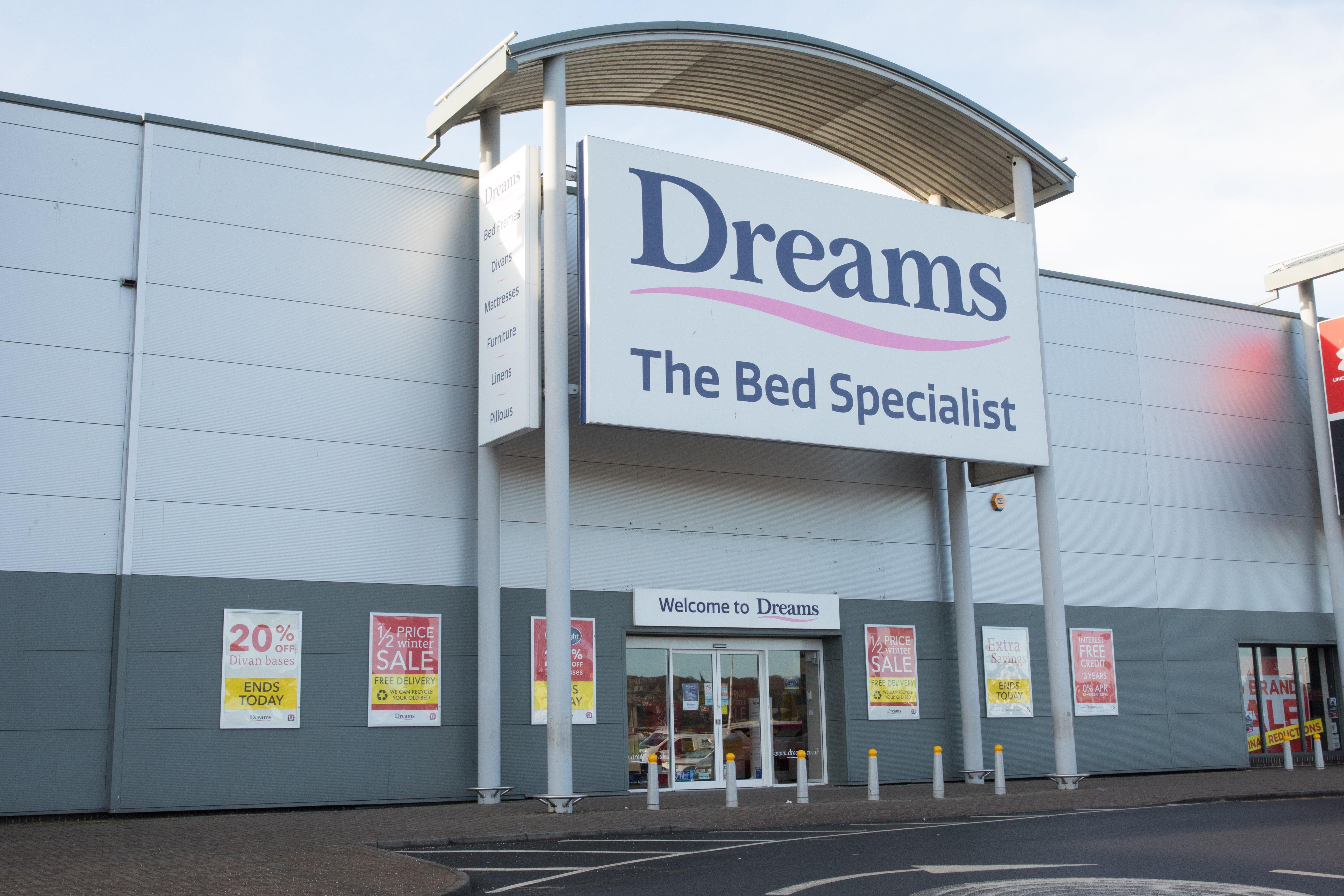 Dreams Store in Gateshead Beds, Mattresses & Furniture Dreams