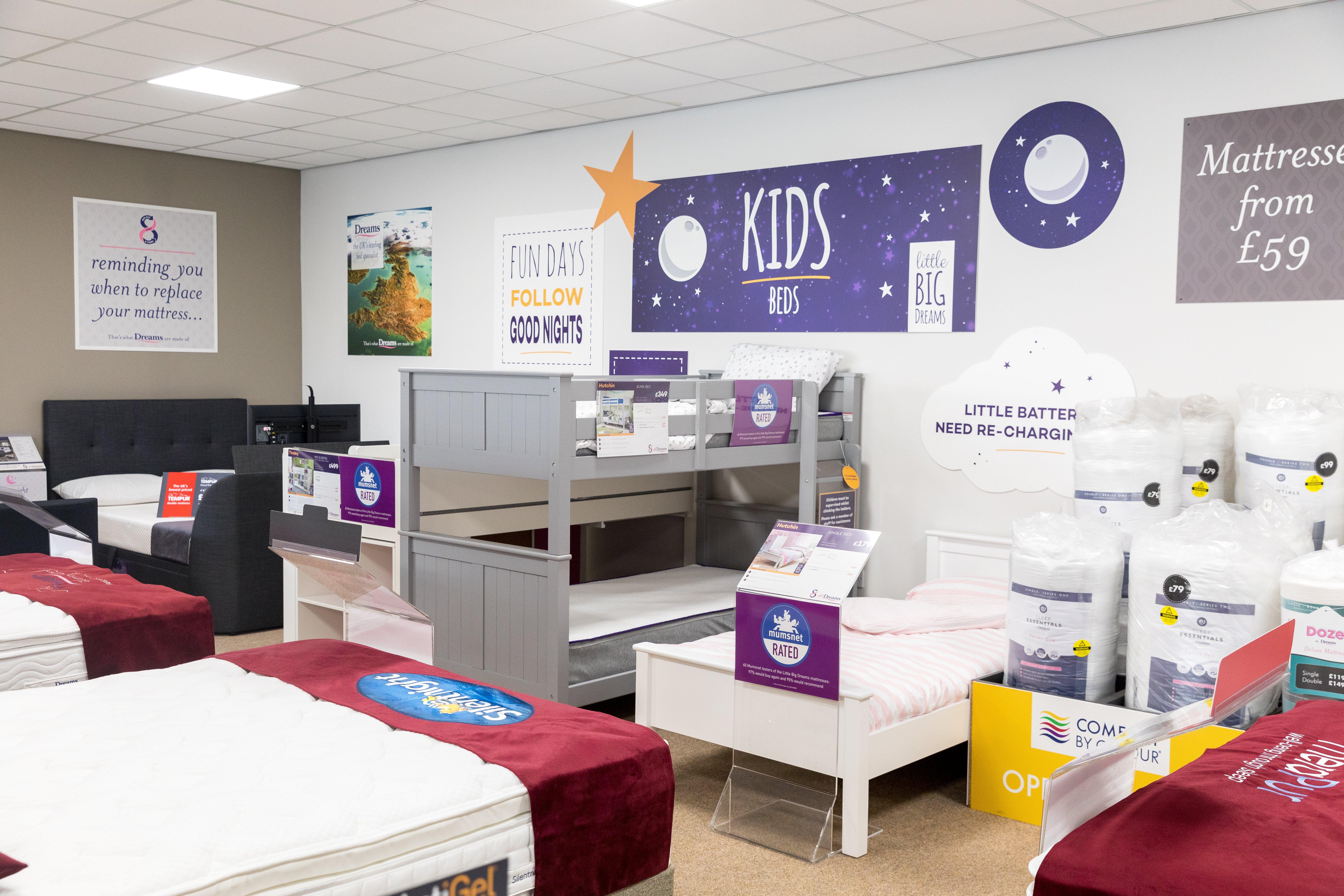 Dreams Store In Kidderminster Beds Mattresses Furniture Dreams