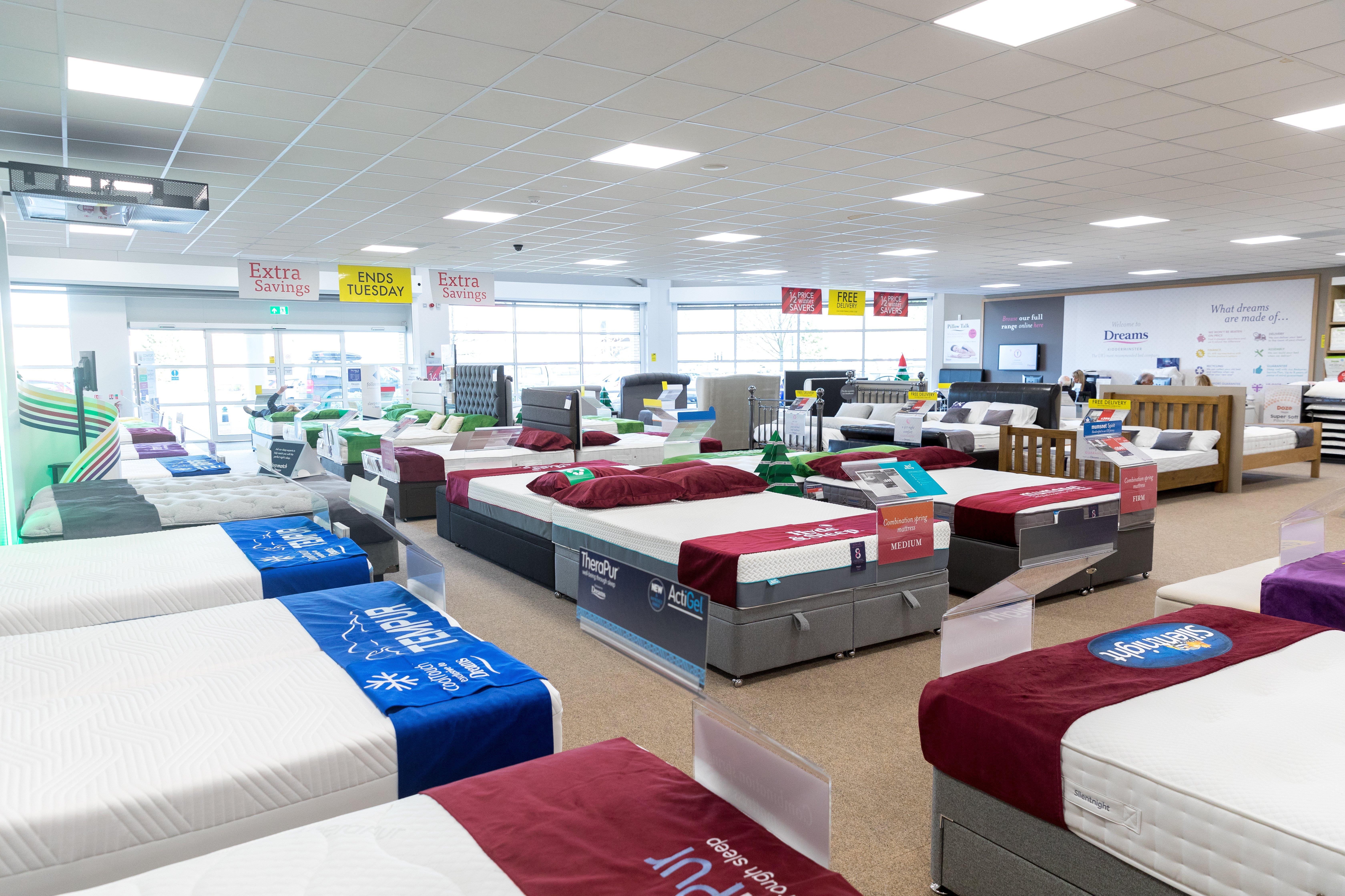 Dreams Store in Kidderminster - Beds, Mattresses & Furniture | Dreams