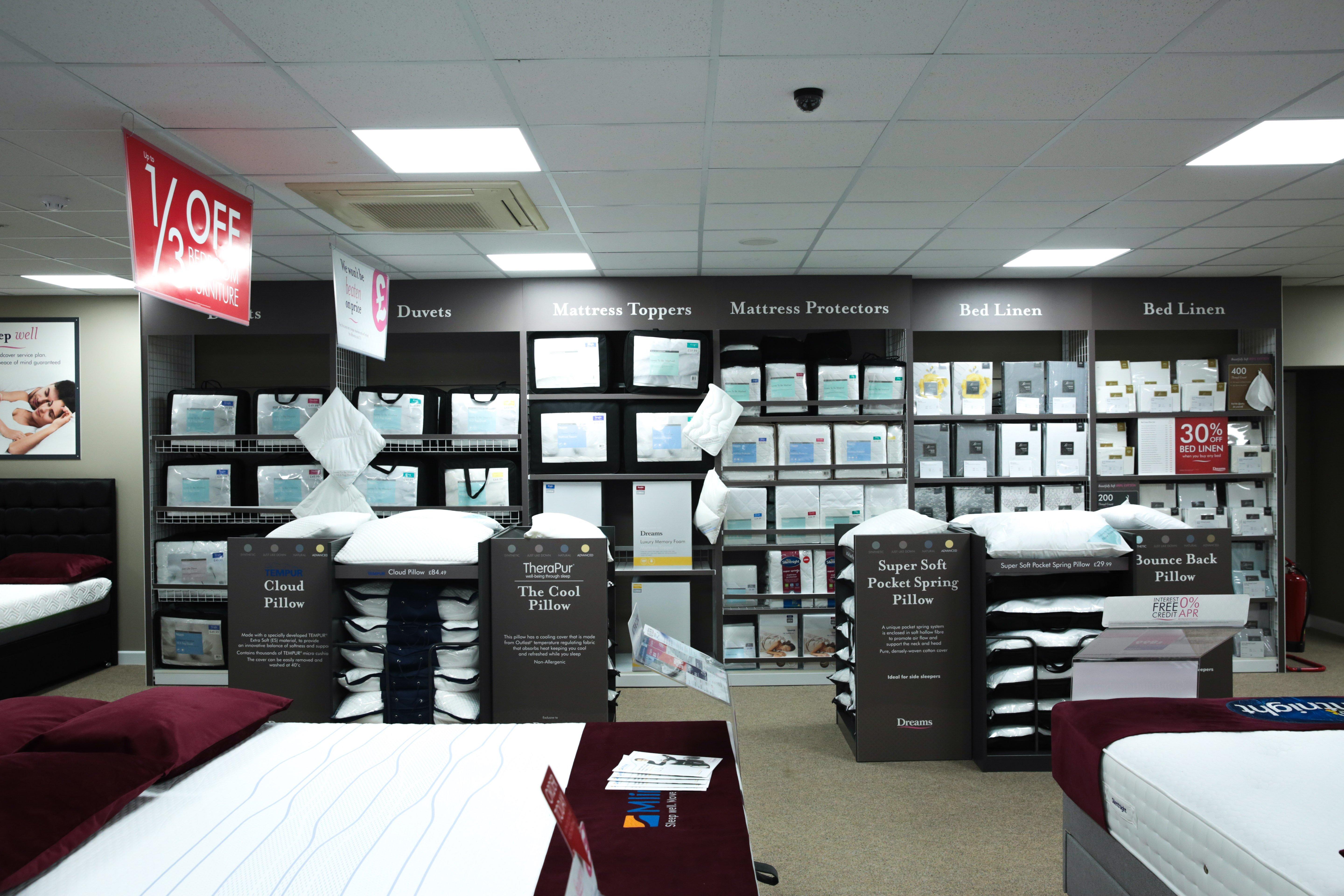 Dreams Store in Blackpool Beds, Mattresses & Furniture Dreams