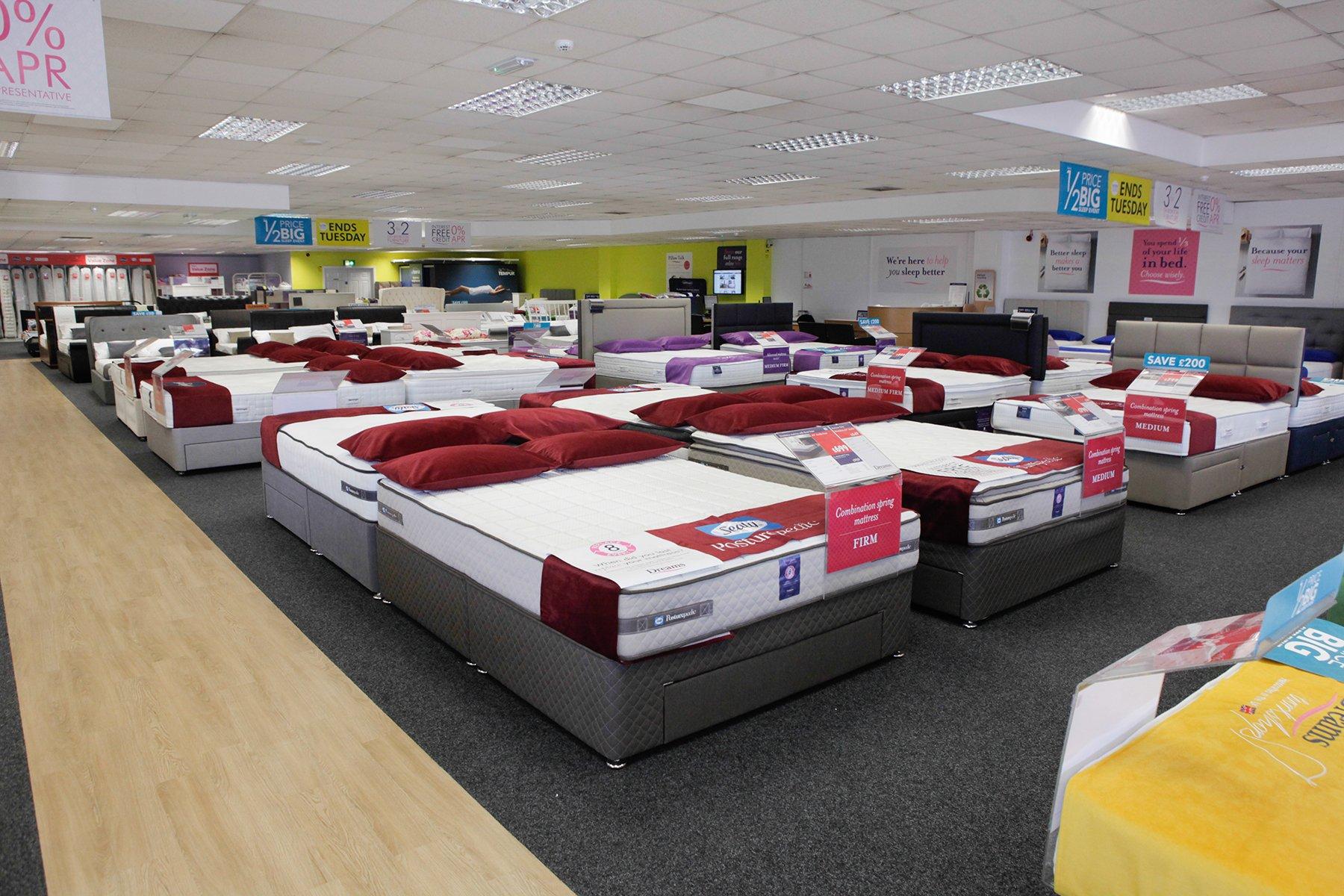Dreams Store in Basingstoke Beds, Mattresses & Furniture Dreams
