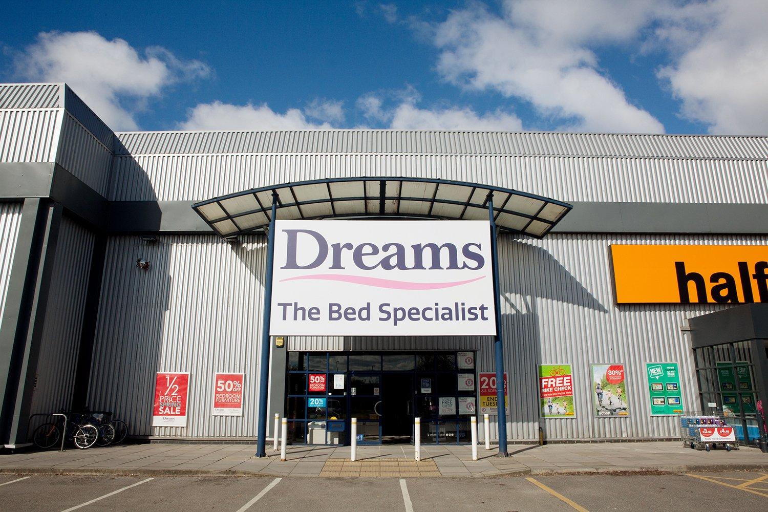 Dreams Store in Bognor Regis Beds, Mattresses & Furniture Dreams