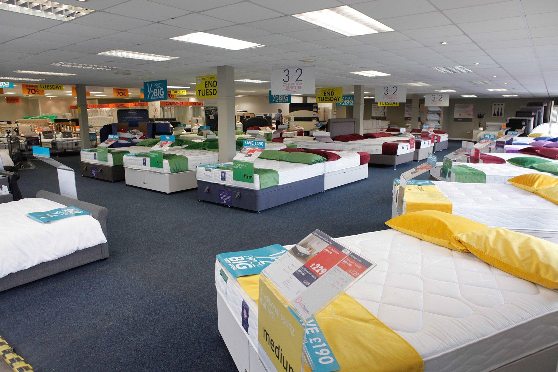 Dreams Store in Cardiff Penarth Road Beds, Mattresses & Furniture