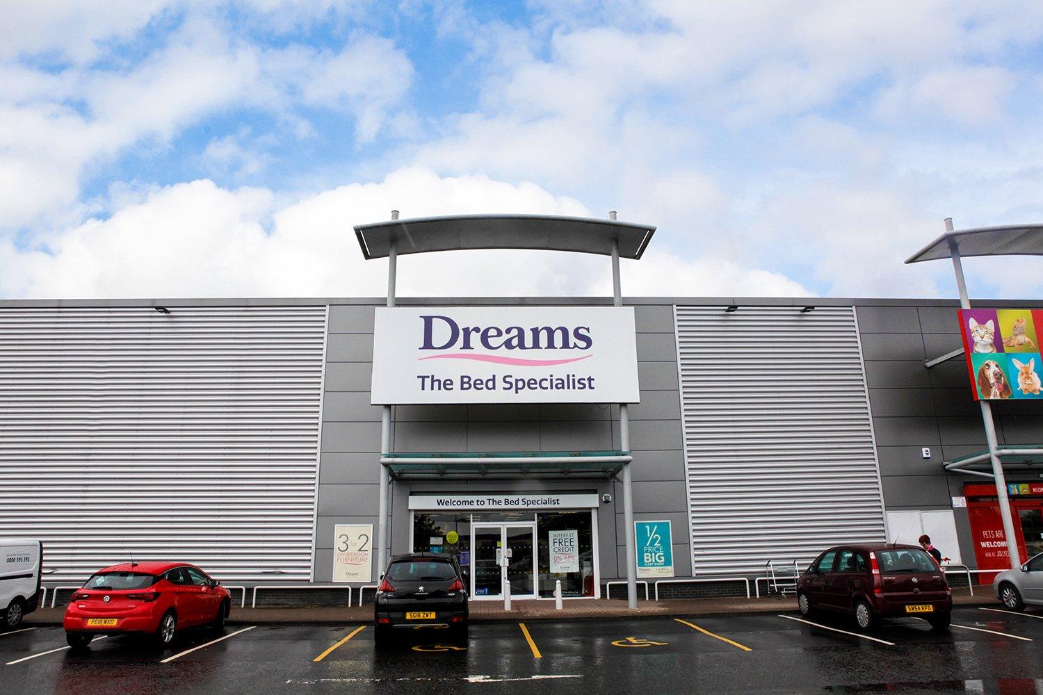 Dreams Store in Clydebank Beds, Mattresses & Furniture Dreams