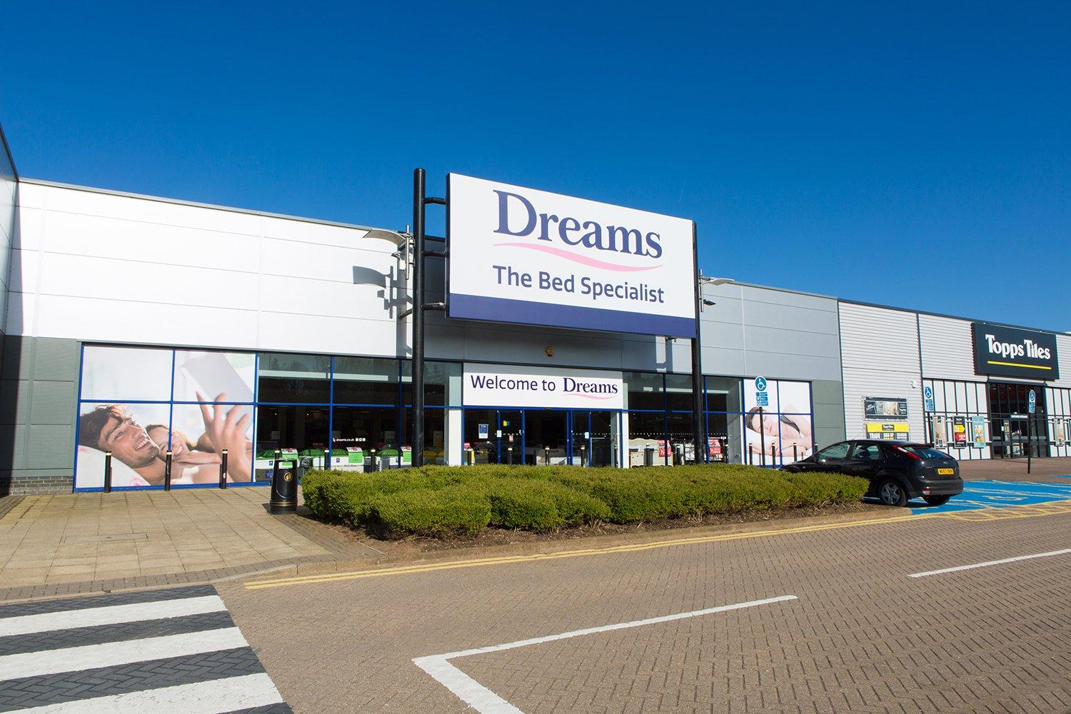 Dreams Store in Derby - Meteor Retail Park - Beds, Mattresses